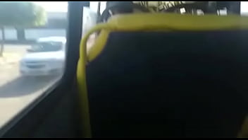 hitting one on the bus