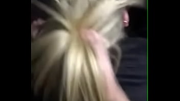 The blonde loves anal