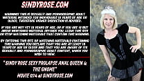 Sindy Rose, сексуальная королева анала с пролапсом и гном