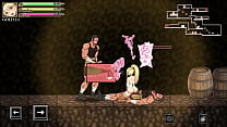 Linda garota loira hentai fazendo sexo com homens e monstros no jogo Lady Thf Misery hentai ryona act xxx