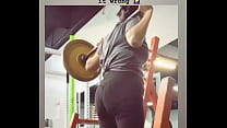 Sexy Native Booty In Gym