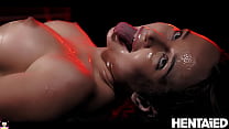 Extreme Cumflation - Hot Russian Blondie got Fucked by Aliens and Explode with Cum - Kaisa Nord