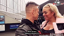Немецкий турист буксирует блондинку-шлюшку на отдыхе в Лондоне, EROCOM DATE