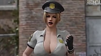 policial quer meu pau animação 3d