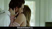 Loses her Virginity with her Step Brother | ROUGHFAMILY.com