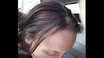 Elysia Hansen swallowing my cock
