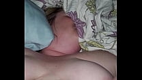 Homemade couple eats pussy and ass