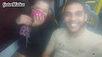 Avventura pubblica Gata Mistica succhia Dj Salta dentro il bus in RJ
