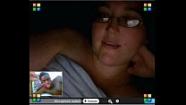 ámbar mercer masturbándose en skype webcam 4