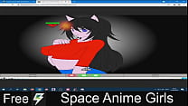 Space Anime Girls