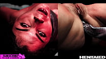 Real Life Hentai - Valentina Nappi baisée dans tous les trous par Alien Monsters