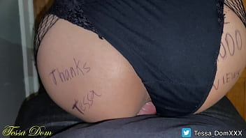 Tessa Mexicana shows her steep buttocks with great flexibility to say thank you for 10k views