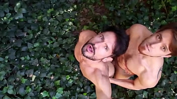 Dude let's fuck outdoors & Cumshot my ass - Bareback raw - With Alex Barcelona