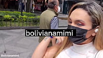 Senza mutandine a piedi attraverso la riforma a Città del Messico Video completo su bolivianamimi.tv