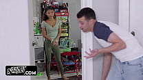 Tiny Asian Stepsister Doing Everything for Going Viral | Myles Long | Clara Trinity 8 min