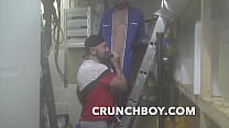Jess royan fucked muscle straight mlitary worker for fun Crunchboy porn