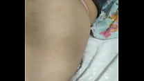 Showing My Wife Lying With Panties On