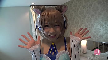 【Cosplay Hentai】 Costume da cavaliere sacro dell'orecchio di gatto, pieno di lussuria, che implora il sesso di Nakadashi, due Nakadashi consecutivi! Marie Konishi - Introduzione