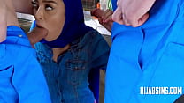 El secreto de encaje de Hijab Teen usado para chantajear