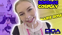 Loira Cosplay Teen Spy missionária com Shibari Bondage Rope Mimi Cica Trailer # 3