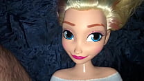 Elsa Styling Head Doll