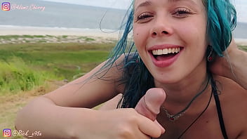 Vlog de voyage du nouvel an !!! J'ai eu des relations sexuelles en public à Ilha do Mel - Paraná et j'ai emmené Porra à Boquinha à l'intérieur de la Barraca !!! Cherry Adams & Rick Adams - Vlog