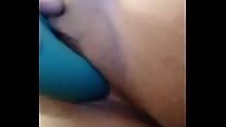 Tight pussy wet and ready to cum with dildo