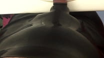 Masturbating to porn using a travel pocket pussy and laying in bed