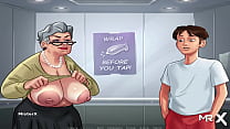 SummertimeSaga - Naughty Mature Granny Elevator Pics E3