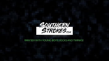 SOUTHERNSTROKES Schwule Justin Cross und Justin Stone Raw Fuck