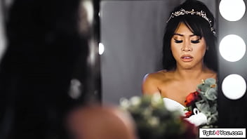 Trans Korra Del Rio fucks an asian bride