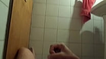 My second video in the shower with a happy milk bath ending
