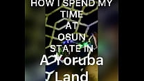 Wie ich meine Zeit im Staat Osun im Land der Yoruba verbringe