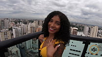 La estrella porno internacional Blackstar se folla a la modelo brasileña de IG Ariella Ferraz por el CULO