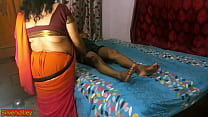 Индийская горячая красивая милфа-бхабхи занимается сексом на всю ночь с молодым деваром!