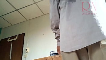 ENF Office domination Boss fucks secretary while she is on the phone. Blowjob in office Cam 3