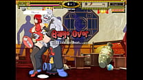 Ninja mignonne ayant des relations sexuelles avec des hommes forts dans le nouveau gameplay hentai de Kung-fu girl