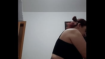 Couple film sex with cell phone