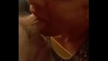 Prestina Elizabeth Smith doing what she does best sucking cock and eating cum