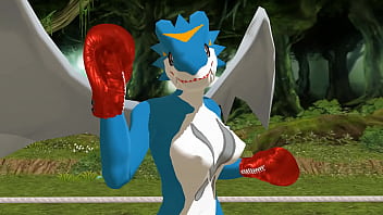 i pokemon si sono evoluti in corpi femminili sexy e vogliono fare un po di boxe con te