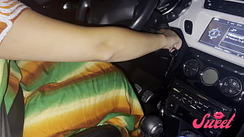 運転中の車内での夜間オナニー - Sweet Arab Real Amateur
