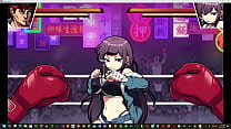 Hentai Punch Out (jogada de demonstração do punho)