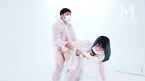 Trailer - Unmoralischer Sex während der Pandemie Teil 1 - Shu Ke Xin - MD-0150-EP1 - Bestes Original-Porno-Video aus Asien
