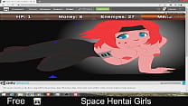 Weltraum-Hentai-Mädchen