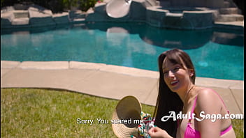 Lonely Housewife Fucks The Poolcleaner Outside On A Sunny Day - Lexi Luna