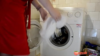 Stepis peituda presa na máquina de lavar