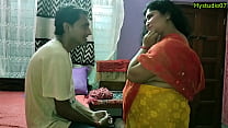 Indian Hot Bhabhi XXX sex with Innocent Boy! With Clear Audio 15 min