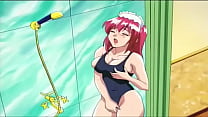 Jolie femme de ménage aux cheveux roux aime le sexe (Hentai non censuré)