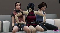 [BANDE-ANNONCE] Resident Evil - Parodie lesbienne - Ada Wong, Jill Valentine et Claire Redfield
