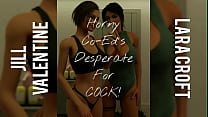 Horny Co-Eds Desperate For Cock REDUX // Lara Croft && Jill Valentine Crossover // PMV 2023 // (Re-Edit)